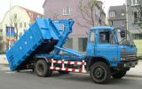 Garbage Truck with Hooklift Self Loading Hydraulics