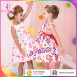 Cute Pattern Baby Cotton Frocks, Children Clothing Dress