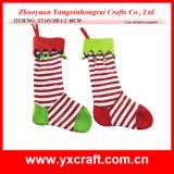 Christmas Decoration (ZY14Y358-1-2) Christmas Socks Ornament