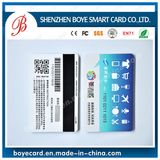 Qr and Embossing Code Magnetic Stripe Smart Card