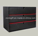 Black Special Paper Organizer Drawer Box