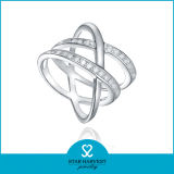 Unique Big Silver Ring Jewellery with Custom Design (R-0525)