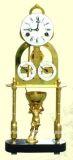 Skeleton Gilded Clock (JGG30A)