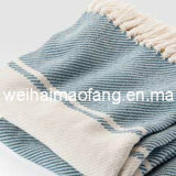 Pure Merion Fringed Wool Throw (NMQ-WT026)