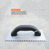 B-19 Plastic Handle with Teeth Plastering Trowel