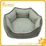 Soft Suede Oblong Dog Bedding with Removable Cushion (PT43150)