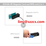 Zcs100-RF Smart Card Reader and Writer2-in-1, Mag Reads, 13.56MHz RFID Read and Write