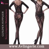 Sexy Women New Fishnet Open Crotch Body Stocking Bodysuit (KS14-121)