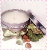 Beautiful Scented Soy Party Candle in Tin