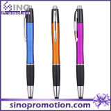 Rubber Grip Click Ballpoint Pen with Rubber Tip Ball Pen