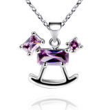 Fashion Amethyst Necklace Jewellery Accessories Dog Pendant