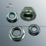 DIN6923 M3-M40 Steel Knurled Hexagon Flange Nut (NUT039)