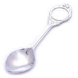 Souvenir Blank Metal Gift Silver Spoon with Custom Logo (FS1069)