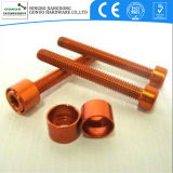 Colored Titanium Bolts for Machinery