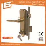 Aluminum Handle Iron Plate Mortise Lockset (740-0711)