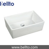 Square Ceramic Kitchen Sink From Bellto Sanitary Ware (3369B)