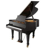 High Quality Mini Wooden Black Baby Grand Piano Hg-158e