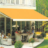 New Design Polyester LED Light Canopy Retractable Awning
