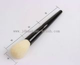 White Goat Hair Black Handle Makeup Blush Brush