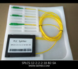 PLC Splitter (1*2, in plastic boxes, for telecommunication system/access network/FTTH/pon/CATV etc)