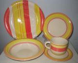 Dinnerware Set with Hand Painted (D-0910-1)