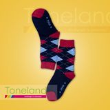 Kids Argyle Normal Socks (KNE0015)