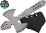 Stainless Steel 3 Bladed Axe Knife