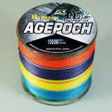 Braid PE 8strands Fishing Line Agepoch Brand Multicolour 1000m