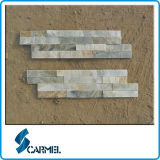Natural Yellow Wooden Slate Tile for Outdoor Wall Cladding