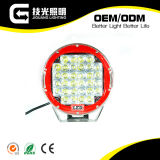 Rechargeable Battery Operated 9inch 96W CREE LED Car Work Driving Light for Truck and Vehicles.