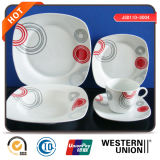 Cheapest 20PCS Square Shape Ceramic Dish