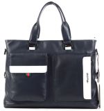 Fashion Genuine Leather Men Briefcase Computer Bag