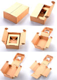 Foldable Brown Paper Shipping Box Special Design with No Printing