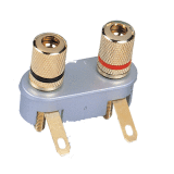Dual Connector Speaker Post Binding (DH-1343-306)