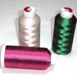 120d/2 (108D/2) 100% Polyester Filament Embroidery Thread