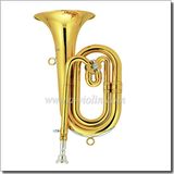 Yellow Brass Lacquer Finish Bb Key Spanish Horn (SPH7000)