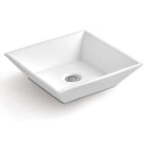 Modern Design Solid Surface Bathroom Mineral Casting Wash Basin/Sink (ST-212)