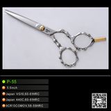 Bamboo Handles Hair Scissors (P-55)