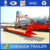 2015 New 3 Axles Low Bed Trailer for Nigeria