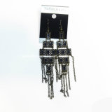 Jewellery Long Metal Chain Dangle Earrings for Wome Fashion Jewelry