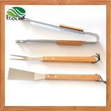 BBQ Tools Set / Barbecue Tool Set with Bamboo Handle