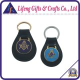 Masonic Leather Key Chain