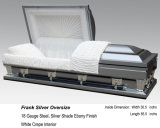 Frank Silver Oversize Casket