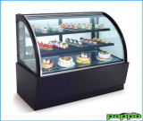 3 Layers Curved Glass Display Refrigerator