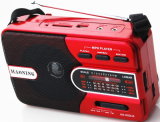 Portable Radio with USB/SD and Rechargeable Battery (HN-1013UAR)