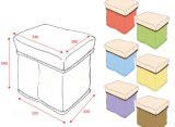 Solid 600d Foldable Storage Stool
