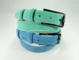Fashion Women Leather Waist Belt with Metal Buckle (EUBL0925-27)