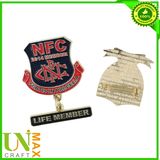 Nickel Plated Enamel Lapel Pin Badge (UM-4024)