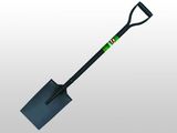 Black Color Welded Steel Spade