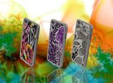 Diamond Flower Pattern Leather Case for iPhone 4S